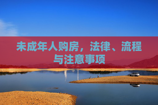 未成年人购房，法律、流程与注意事项