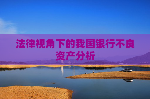 法律视角下的我国银行不良资产分析