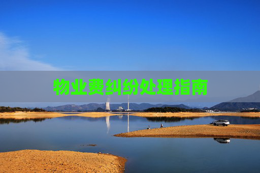 物业费纠纷处理指南