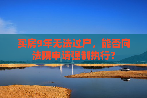 买房9年无法过户，能否向法院申请强制执行？