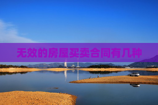无效的房屋买卖合同有几种