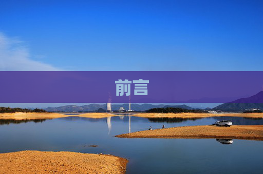 前言