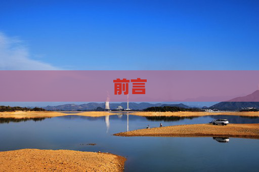 前言