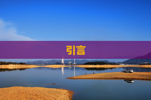 引言