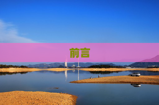 前言