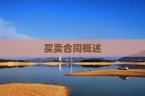买卖合同概述