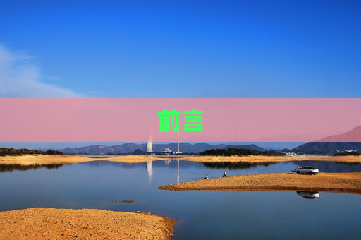 前言