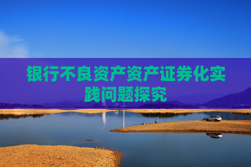 银行不良资产资产证券化实践问题探究